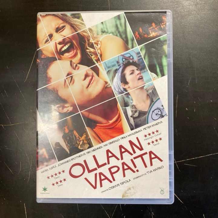 Ollaan vapaita DVD (M-/M-) -musikaali-